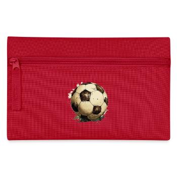 Ballon de football - Trousse - rouge - Devant