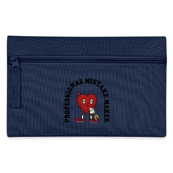 Herzpfeil Cartoon Charme - Federtasche - Hellblau - Vorne