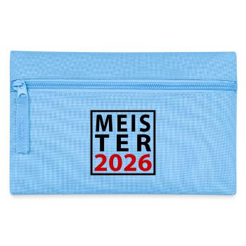 Meister 2026 Meisterschaft - Federtasche - Hellblau - Vorne