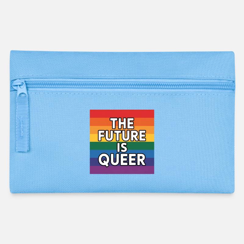 L’avenir est queer - Pride Tee - Trousse - bleu clair