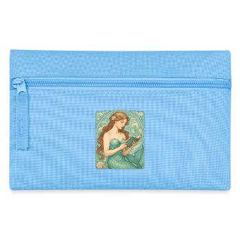 Lecture Art nouveau des sirènes - Trousse - bleu clair - Devant