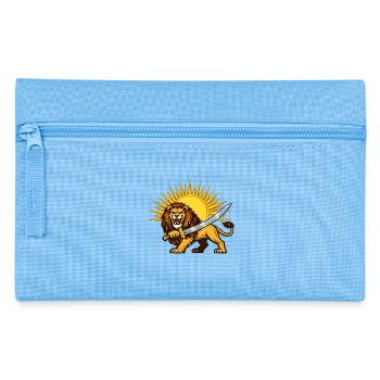Persian Löwe Persien Iran - Federtasche - Hellblau - Vorne