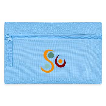 Yoga design_5 - Trousse - bleu clair - Devant