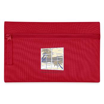 Fenêtres dans mon bureau à domicile - Trousse - rouge - Devant