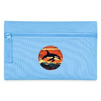 Killer whale - Pencil Case - light blue - Front