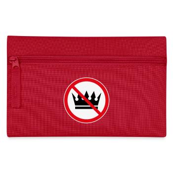 Pas de rois ! (Projet de protestation / 3C) - Trousse - rouge - Devant
