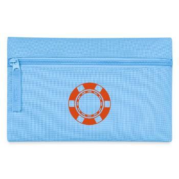 Casino coin - Pencil Case - light blue - Front