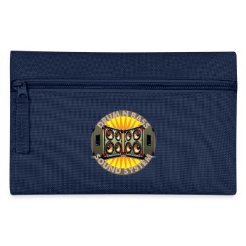 Drum And Bass Sound System Logo - Trousse - bleu clair - Devant