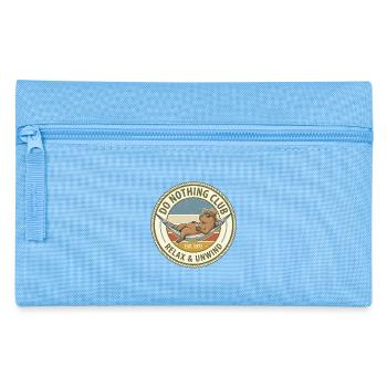 Do Nothing Club Relax Badge - Federtasche - Hellblau - Vorne