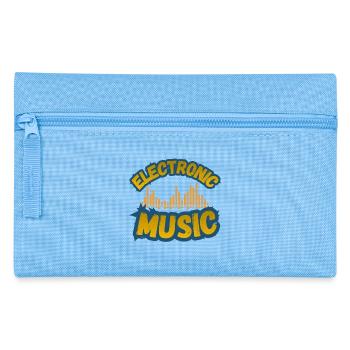 Retro Electronic Music - Pencil Case - light blue - Front