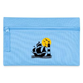 Voile - Trousse - bleu clair - Devant
