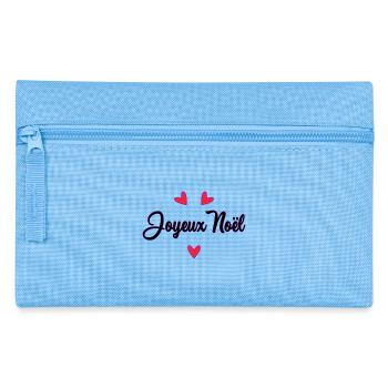 HAPPY NEW YEAR. NEW YEAR'S EVE. BEST WISHES - Pencil Case - light blue - Front