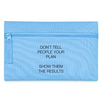 Motivation for all - Pencil Case - light blue - Front