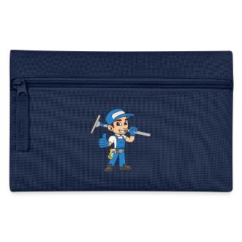 Building cleaner Window cleaner - Pencil Case - light blue - Front