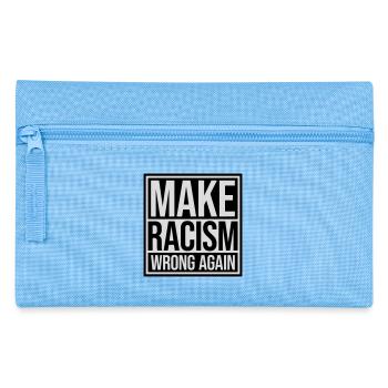 Rendre le racisme répréhensible - Trousse - bleu clair - Devant
