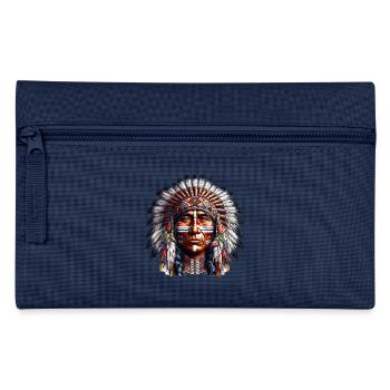 Amérindien Américain - Trousse - bleu clair - Devant