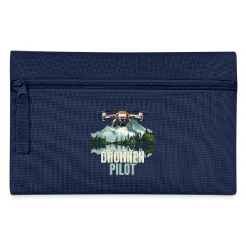 Drohnen Pilot - Federtasche - Hellblau - Vorne