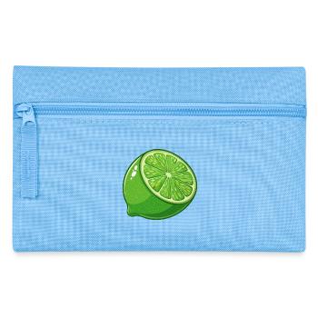 Citron vert Citron vert Fruit Fruit Dessin - Trousse - bleu clair - Devant