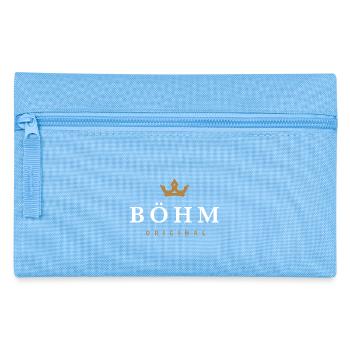 Logo original de la famille Böhm - Trousse - bleu clair - Devant