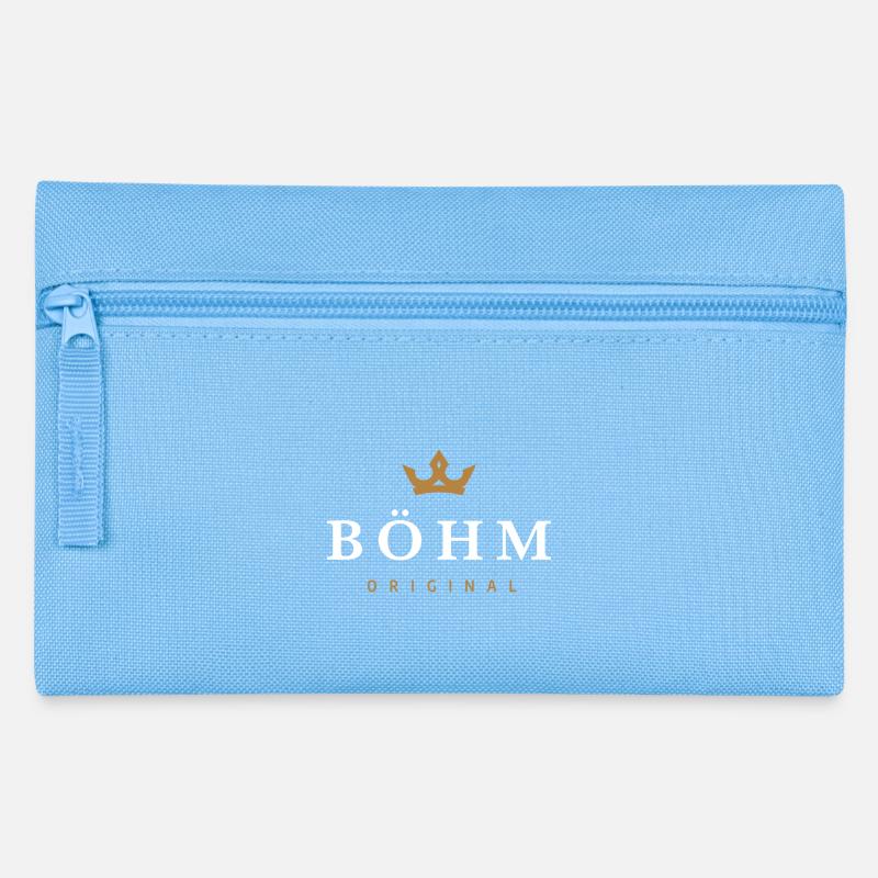 Böhm Original Familienlogo - Federtasche - Hellblau