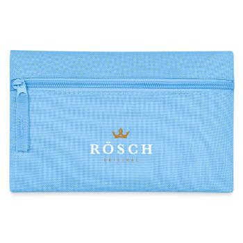 Rösch Original Familienlogo - Federtasche - Hellblau - Vorne