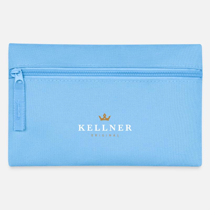 Kellner Original Familienlogo - Federtasche - Hellblau
