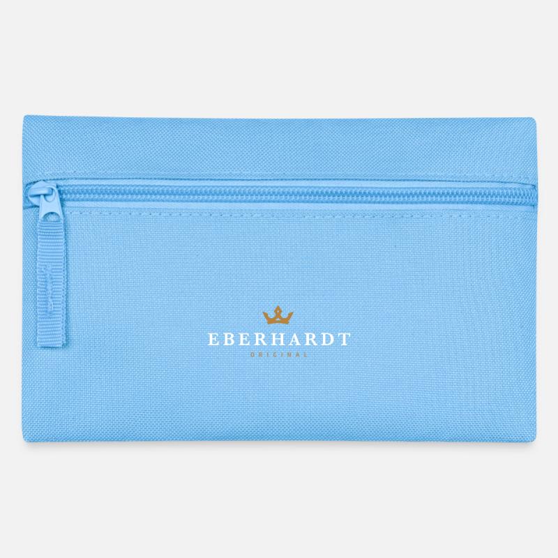 Eberhardt Original Family Logo - Pencil Case - light blue