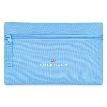 Logo original de la famille Volkmann - Trousse - bleu clair - Devant
