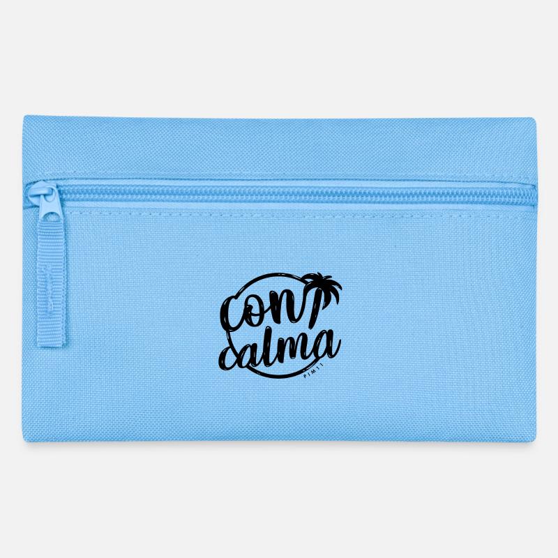 Con calma - Federtasche - Hellblau