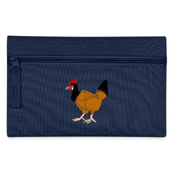 hen - Pencil Case - light blue - Front