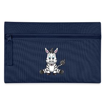 Baby Zebra - Pencil Case - light blue - Front