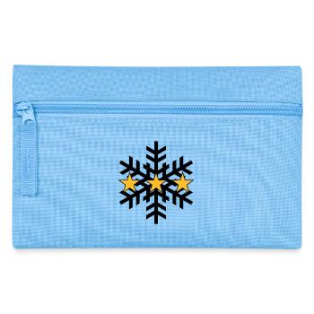 Skiing ! - Pencil Case - light blue - Front