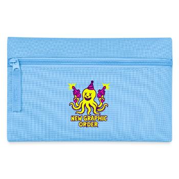 NGO Krake Neon Pop - Federtasche - Hellblau - Vorne