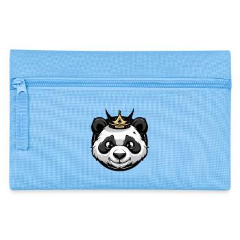 Couronne de tête de panda - Trousse - bleu clair - Devant