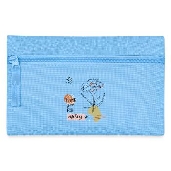 Danke Gruß  - Federtasche - Hellblau - Vorne