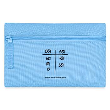 Darts 180 Darts 501 Finish love darts triple - Pencil Case - light blue - Front