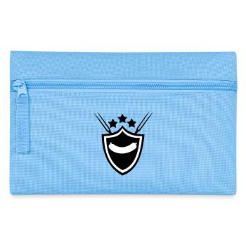 Saucisse grillée - Trousse - bleu clair - Devant
