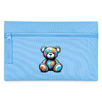 Orso orsacchiotto Teddy Bear - Pencil Case - light blue - Front