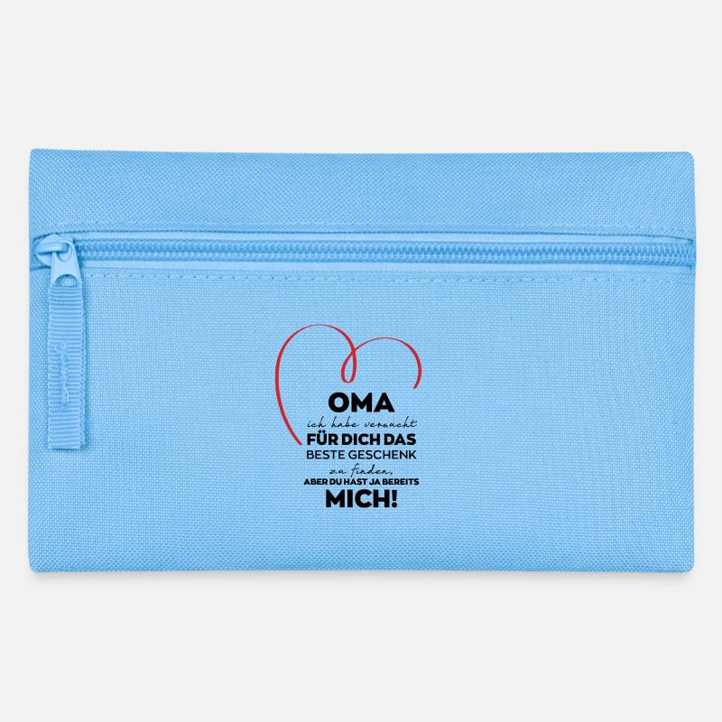 Cadeau drôle de grand-mère grand-mère - Trousse - bleu clair