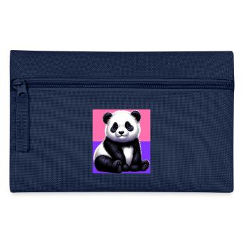 panda - Pencil Case - light blue - Front