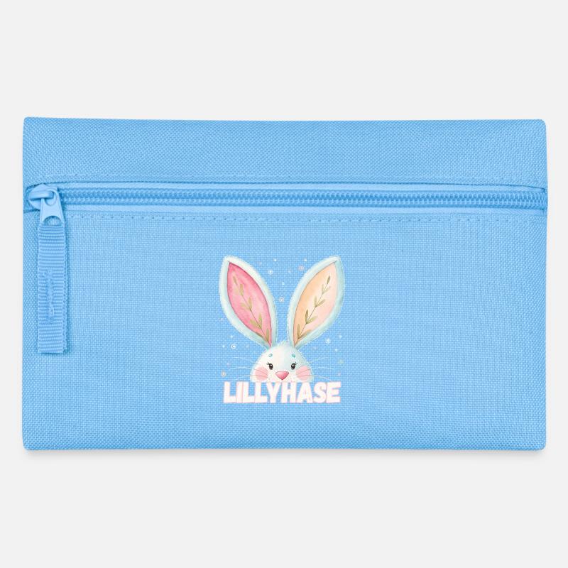 Nom Lilly Bunny Lilly Bunny Nom de l’animal - Trousse - bleu clair