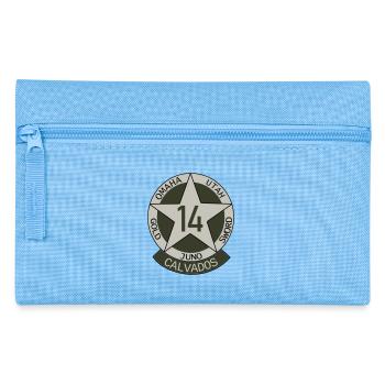 Insigne Militaire Calvados 14 - Trousse - bleu clair - Devant