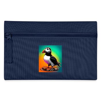 puffin - Pencil Case - light blue - Front