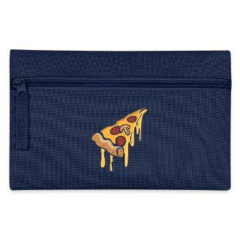 Labbrige Pizza Cartoon Slice - Federtasche - Hellblau - Vorne
