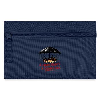 Feuer Regeb under Regenschirm - Federtasche - Hellblau - Vorne