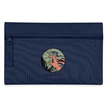 Flow State: Hand Gripping Mountain - Pencil Case - light blue - Front