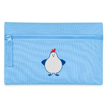 fette henne - Federtasche - Hellblau - Vorne