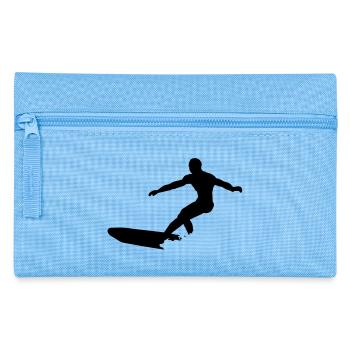 surf longboard - Pencil Case - light blue - Front