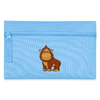 Gorilla - Federtasche - Hellblau - Vorne