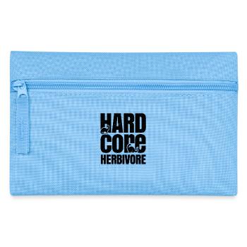 Hardcor e Herbivore, Pflanzenfresser, Dino, - Pencil Case - light blue - Front